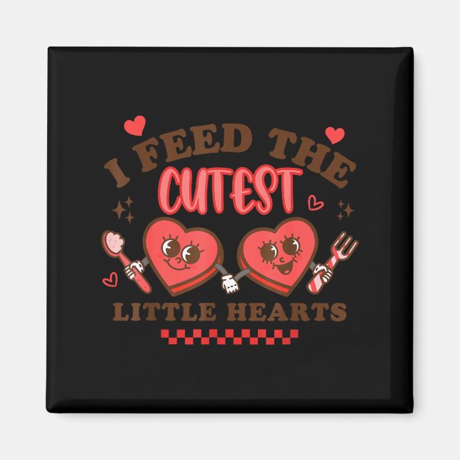 Íman Work Of Heart School Lunch Lady Cafeteria Worker V (Frente)