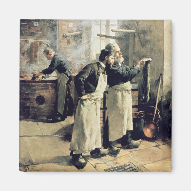 Íman Workshop de tingimento nos Gobelins, século XIX (Frente)