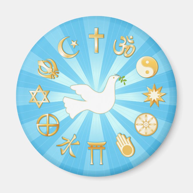 Íman World of Peace Magnet (Frente)