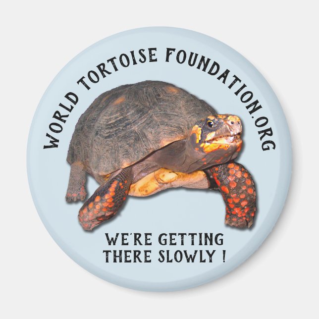 Íman World Tortoise Foundation Magnet (Frente)
