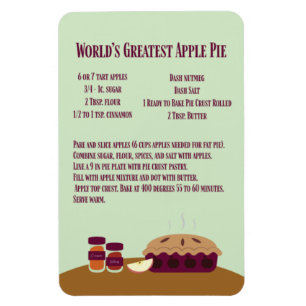 Íman World's Greatest Apple Pie Recipe