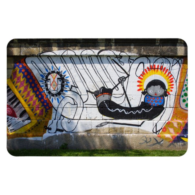 Íman Worm Girl (Horizontal)