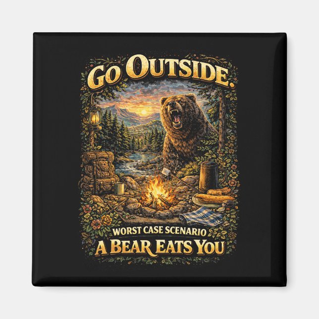 Íman Worst Case Wilderness (Frente)
