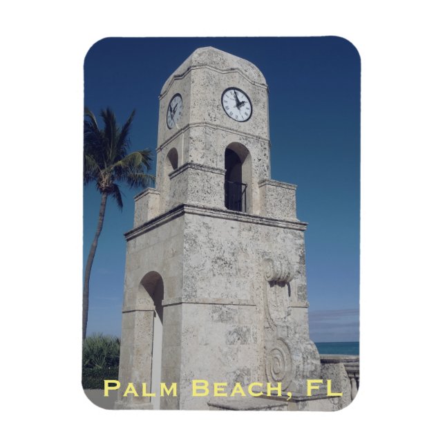Íman Worth Avenue Clock Tower - Palm Beach, FL (Vertical)