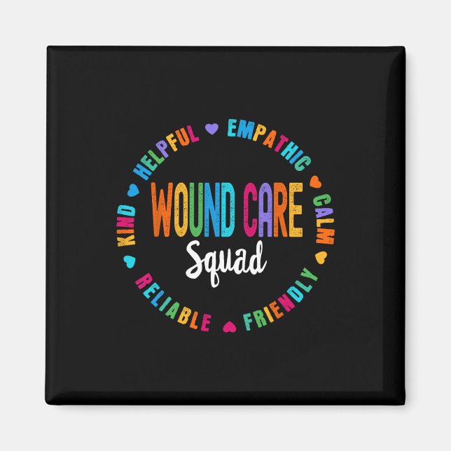 Íman Wound Care Nurse Squad Appreciation Sta (Frente)