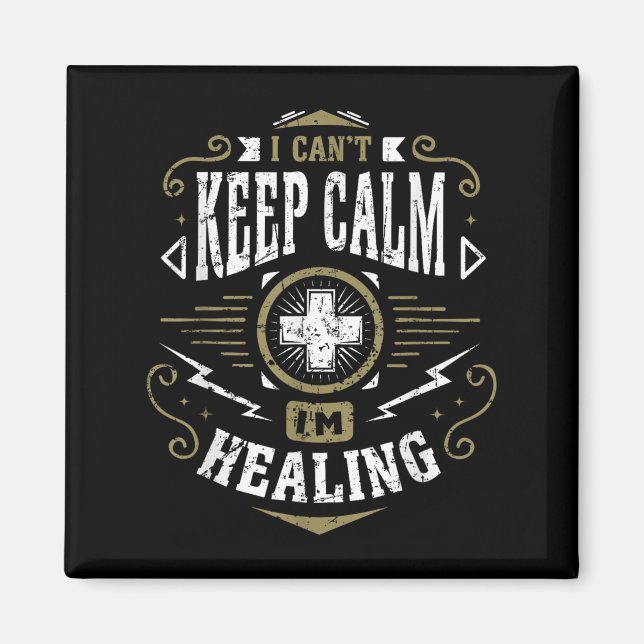 Íman Wow Healer I Can't Keep Calm I'm Gaming  (Frente)