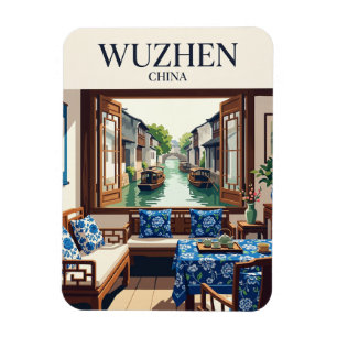 Íman Wuzhen Water Town Bed and Breakfast Interior China