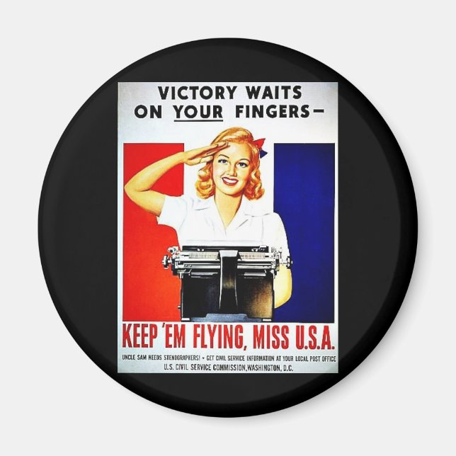 Íman Wwii Flying2 (Frente)