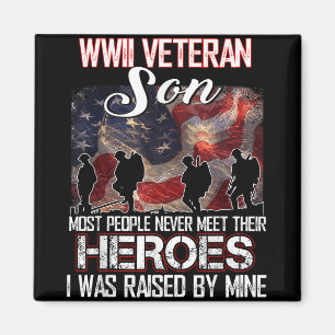 Íman Wwii Veteran Son A maioria das Pessoas nunca encon