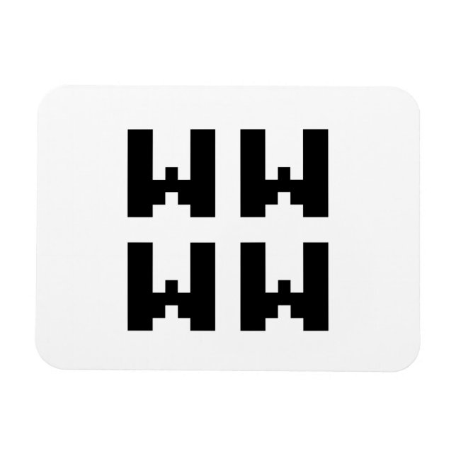 Íman WWW | LOL Japão Internet Slang (Horizontal)