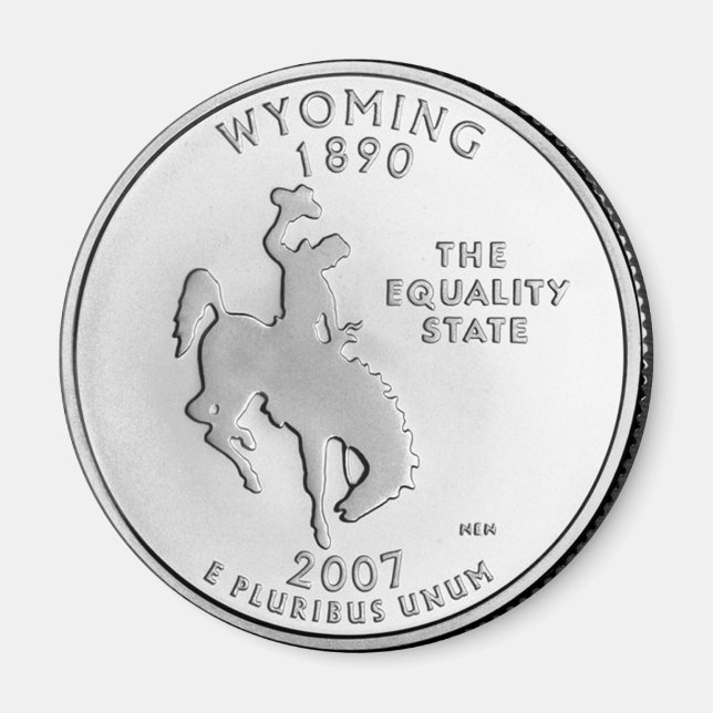 Íman Wyoming (Frente)