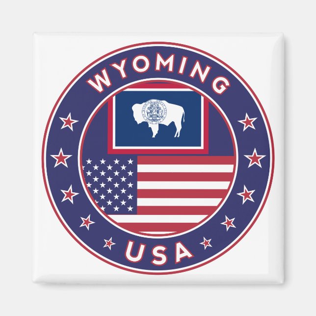 Íman Wyoming (Frente)