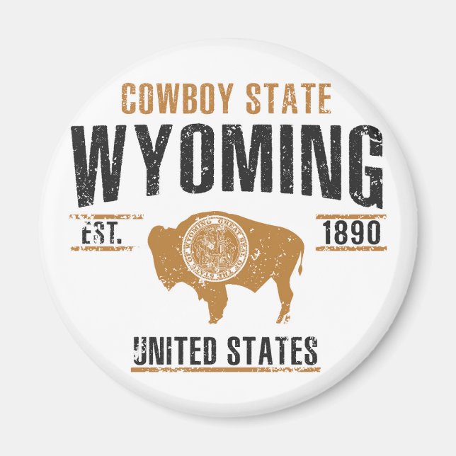Íman Wyoming (Frente)