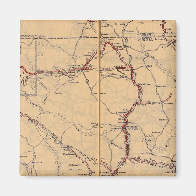 Íman Wyoming 4 (Frente)