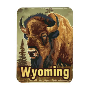 Íman Wyoming American Bison