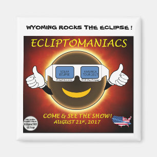 Íman Wyoming balança o ímã do eclipse