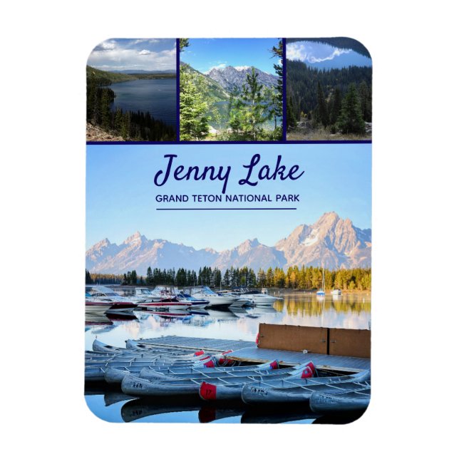 Íman Wyoming Jenny Lake | Parque Nacional Grand Teton (Vertical)