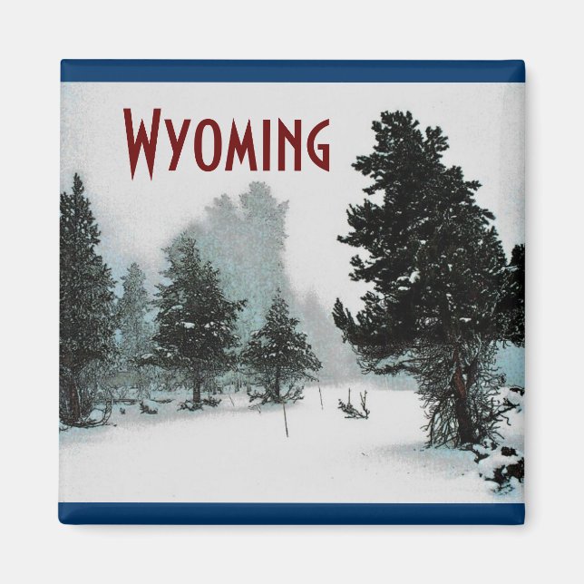 Íman Wyoming Magnet (Frente)