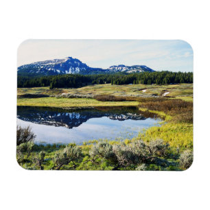 Íman Wyoming, Montanhas Rochosas, Um pico de montanha