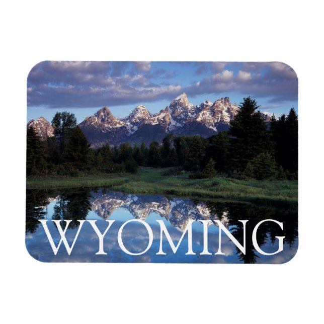 Íman Wyoming, Parque Nacional Grand Teton 4 (Horizontal)