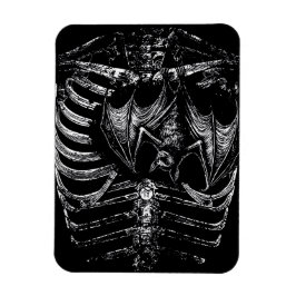 Íman X-Ray Skelett Korpus mit Fledermaus