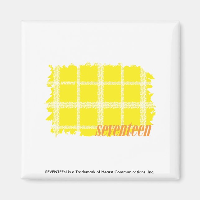 Íman Xadrez Amarelo 3 (Frente)