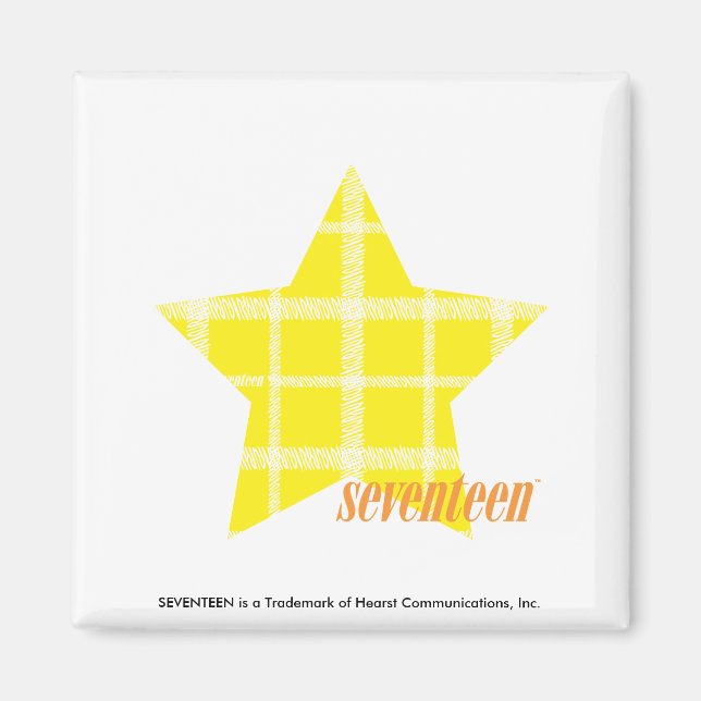 Íman Xadrez Amarelo 4 (Frente)