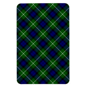 Íman Xadrez azul-tartan