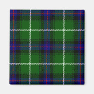 Íman Xadrez azul verde MacDonald tartan