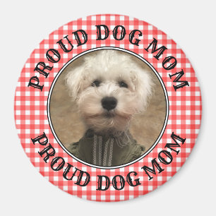 Íman Xadrez de Verificação de Buffalo Vermelho do País 