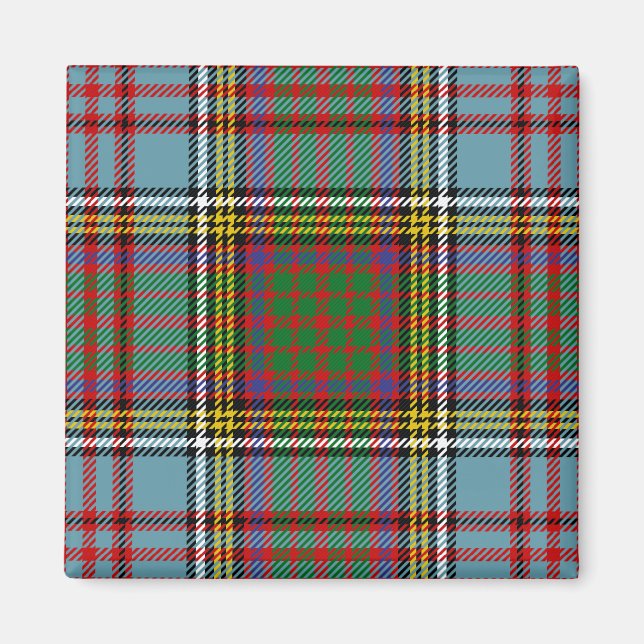 Íman Xadrez escocesa Clan Anderson Tartan (Frente)