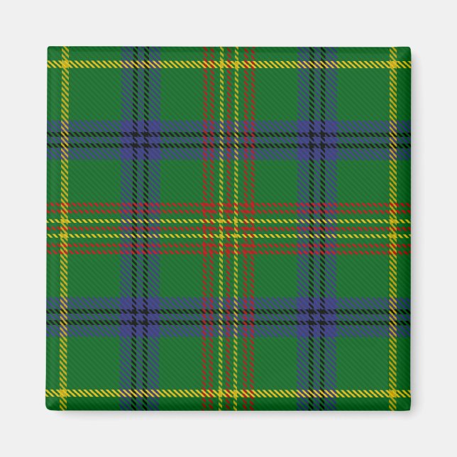Íman Xadrez Escocesa Clan Holmes Tartan (Frente)