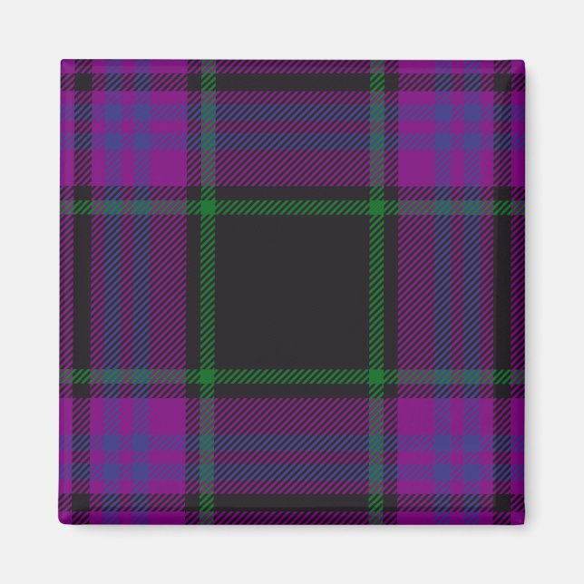 Íman Xadrez escocesa Clan Laird Tartan (Frente)