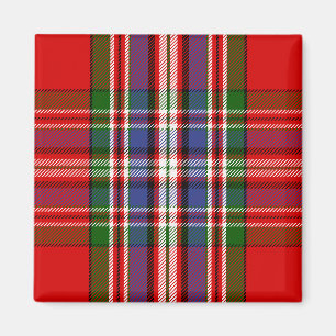 Íman Xadrez Escocesa Clan MacFarlane Red Tartan