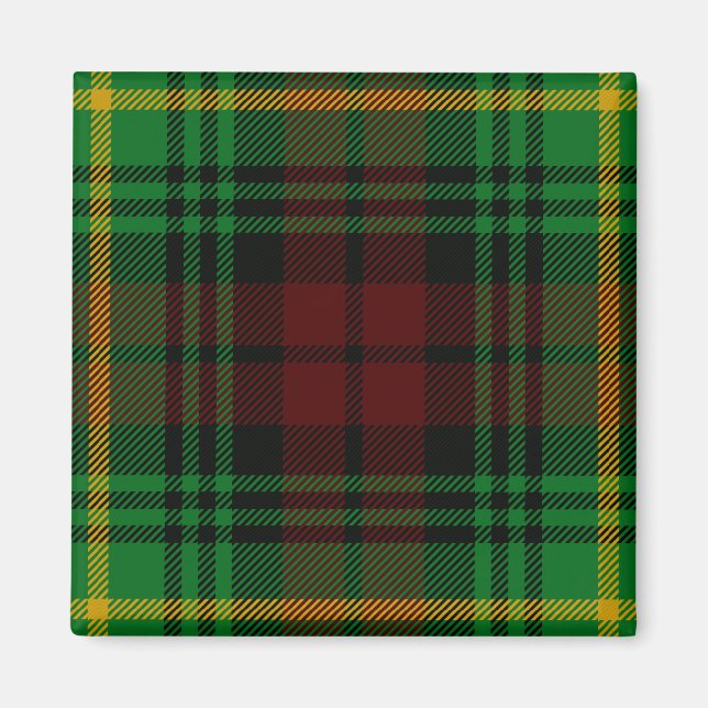 Íman Xadrez escocesa Clan Martin Tartan (Frente)