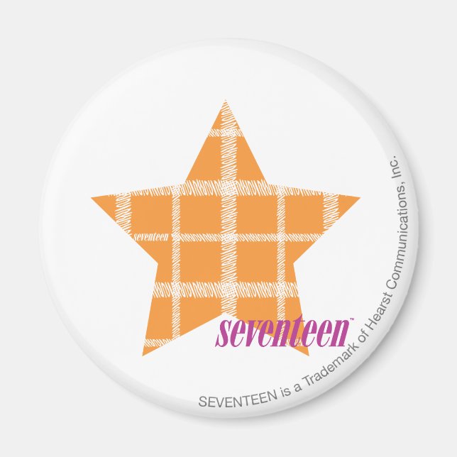 Íman Xadrez Laranja 2 (Frente)