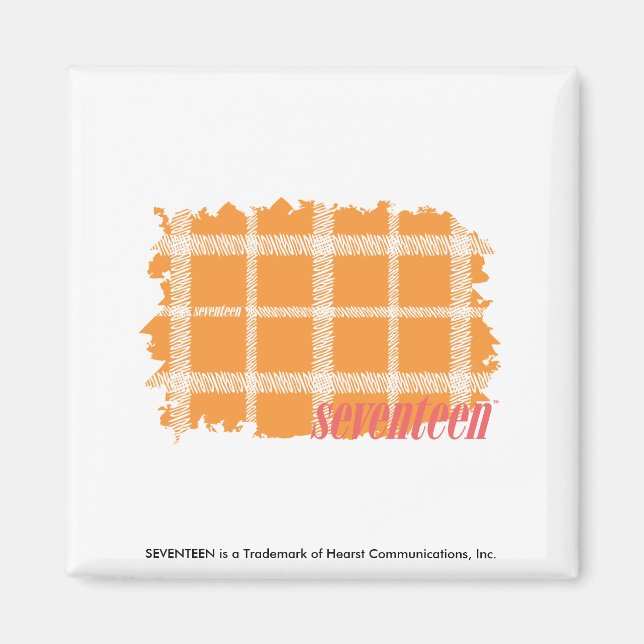 Íman Xadrez Laranja 3 (Frente)