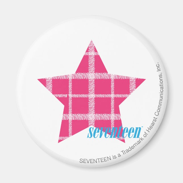 Íman Xadrez Magenta 3 (Frente)