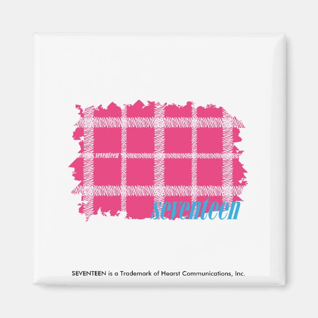 Íman Xadrez Magenta 4 (Frente)