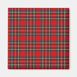 Íman Xadrez Real Stewart Tartan Padrão Escocês