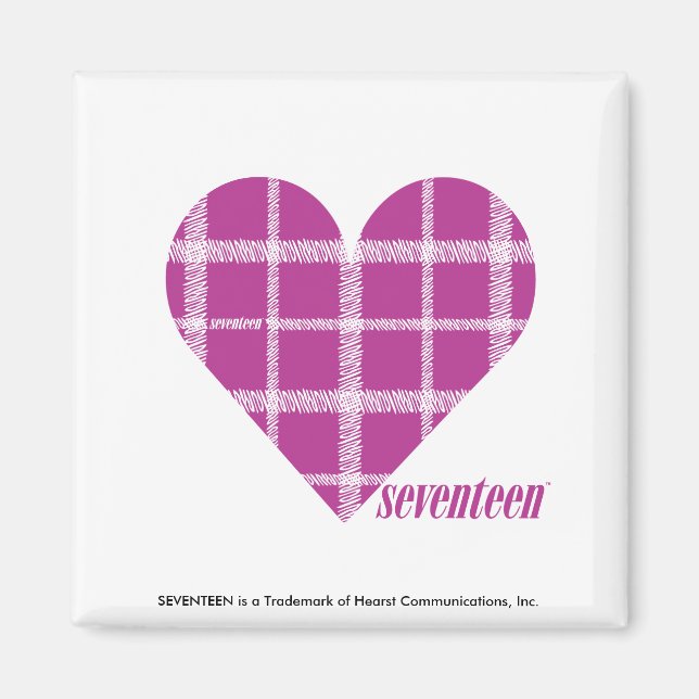 Íman Xadrez Roxo 2 (Frente)