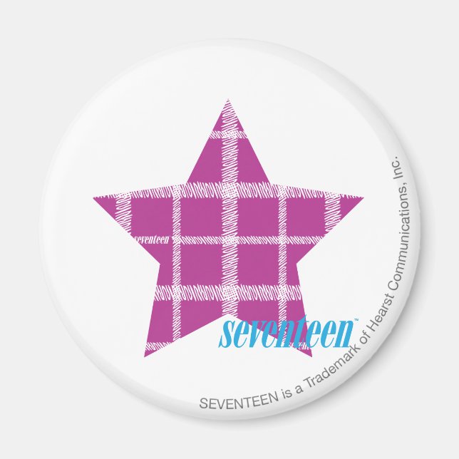 Íman Xadrez Roxo 3 (Frente)