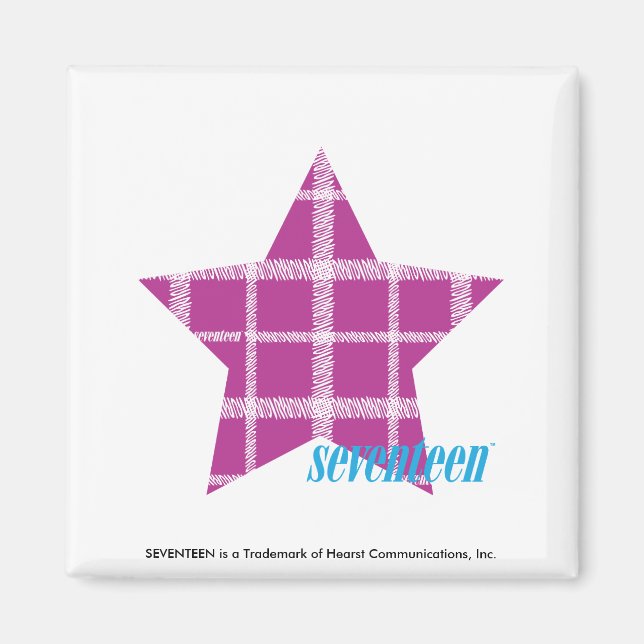 Íman Xadrez Roxo 3 (Frente)