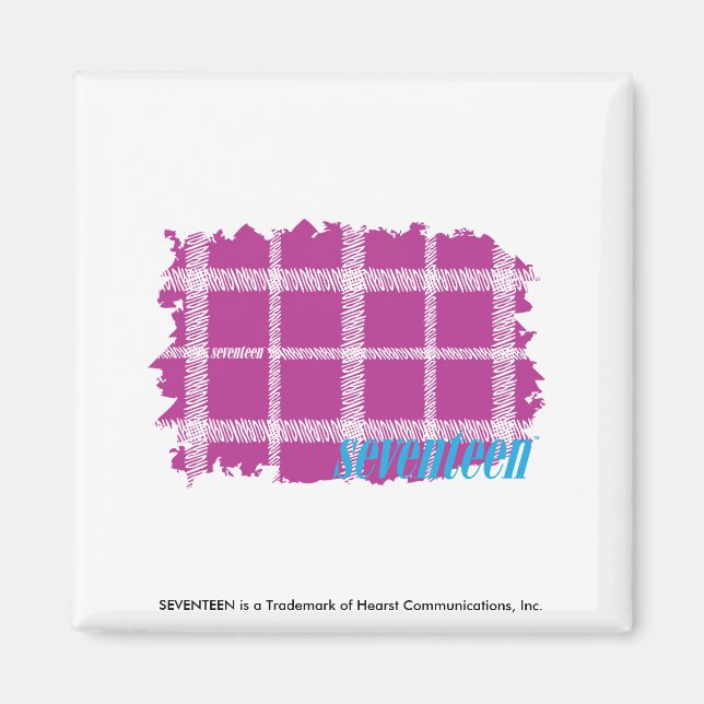 Íman Xadrez Roxo 4 (Frente)