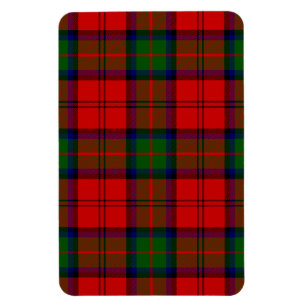 Íman Xadrez verde tartan tartan