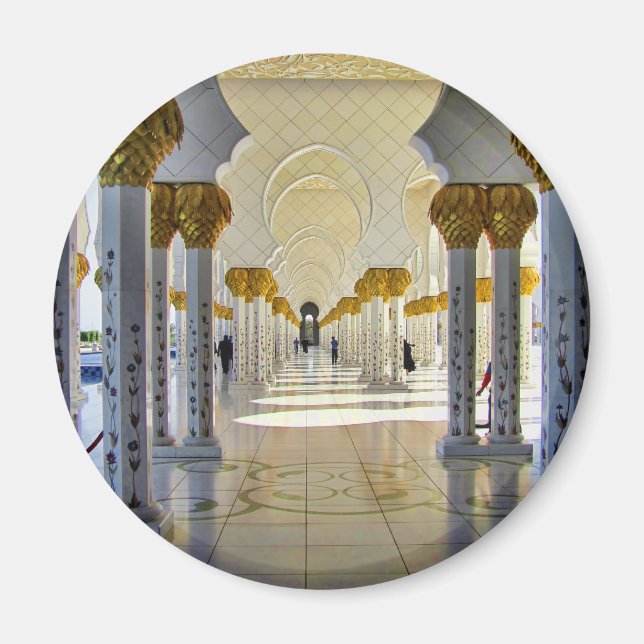 Íman Xeque Zayed Grande Corredor Mesquita (Frente)