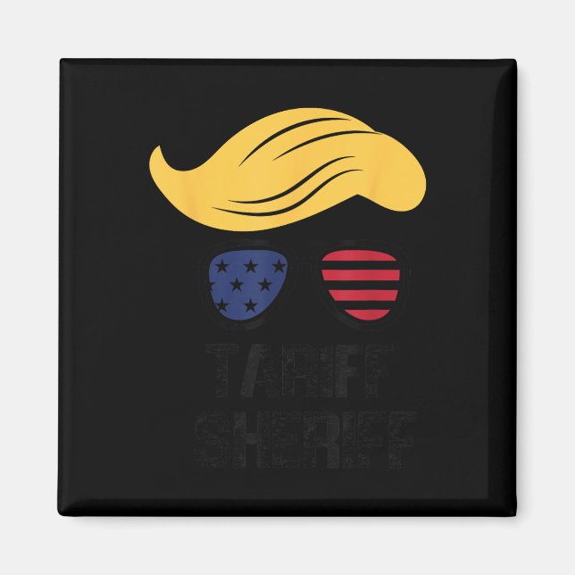 Íman Xerife do Xerife Trump Tariff (Frente)