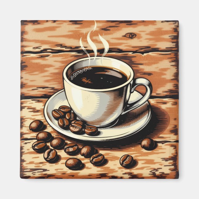 Íman Xícara de café (Frente)
