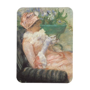 Íman Xícara de Chá por Mary Cassatt, Impressionismo Vin