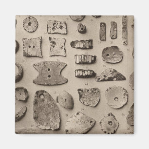 Íman XII enfeites Shell, então Califórnia